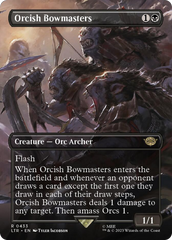 Orcish Bowmasters (Borderless Alternate Art) [The Lord of the Rings: Tales of Middle-Earth] | Magic Magpie