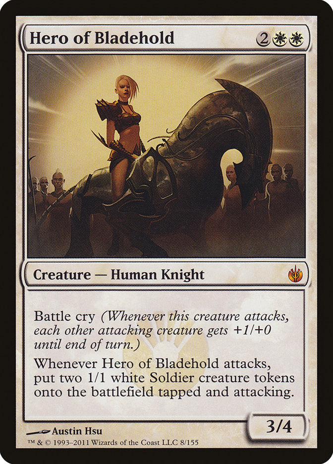 Hero of Bladehold (Oversized) [Oversize Cards] | Magic Magpie