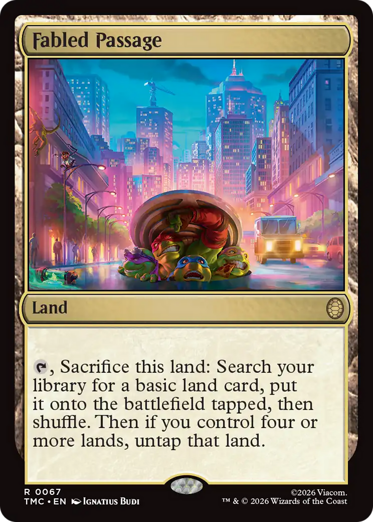 Fabled Passage [Teenage Mutant Ninja Turtles Commander] | Magic Magpie
