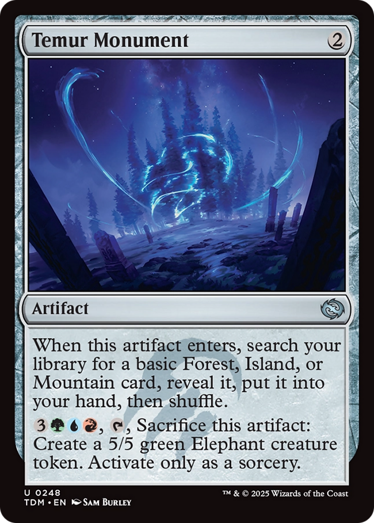 Temur Monument [Tarkir: Dragonstorm] | Magic Magpie