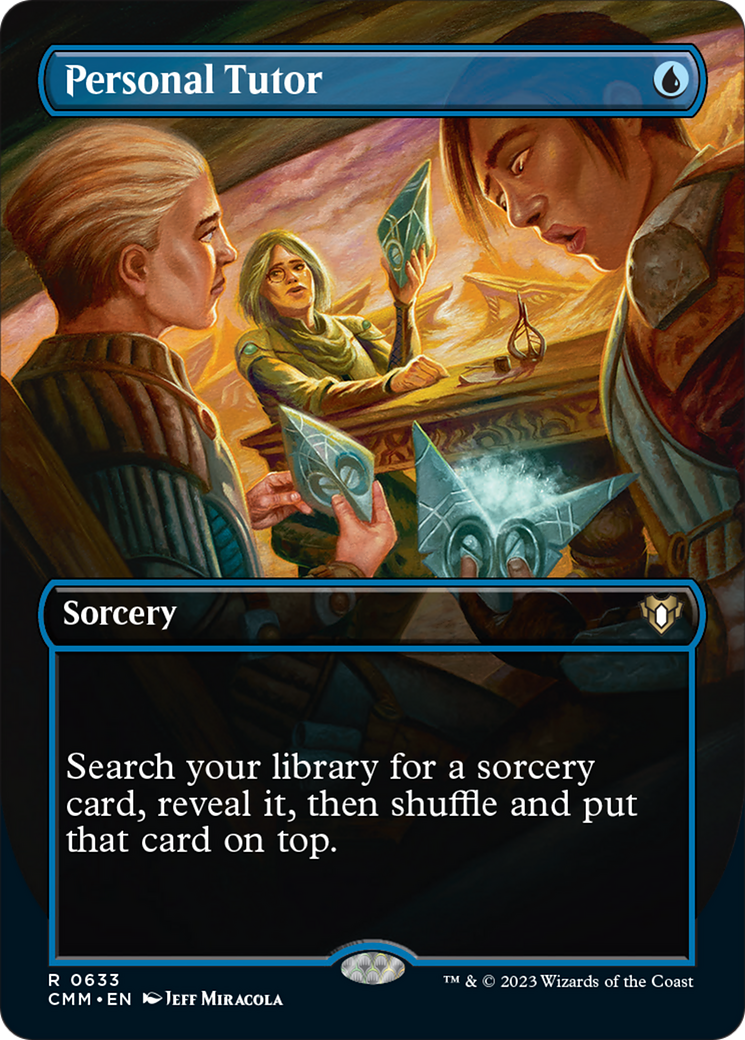 Personal Tutor (Borderless) [Commander Masters] | Magic Magpie