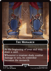 The Blackjack // The Monarch Double-Sided Token [FINAL FANTASY Commander Tokens] | Magic Magpie