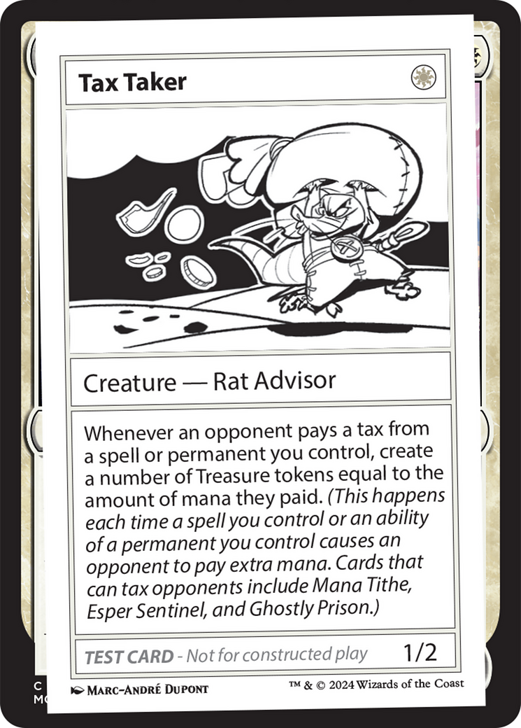 Tax Taker [Mystery Booster 2 Playtest Cards] | Magic Magpie