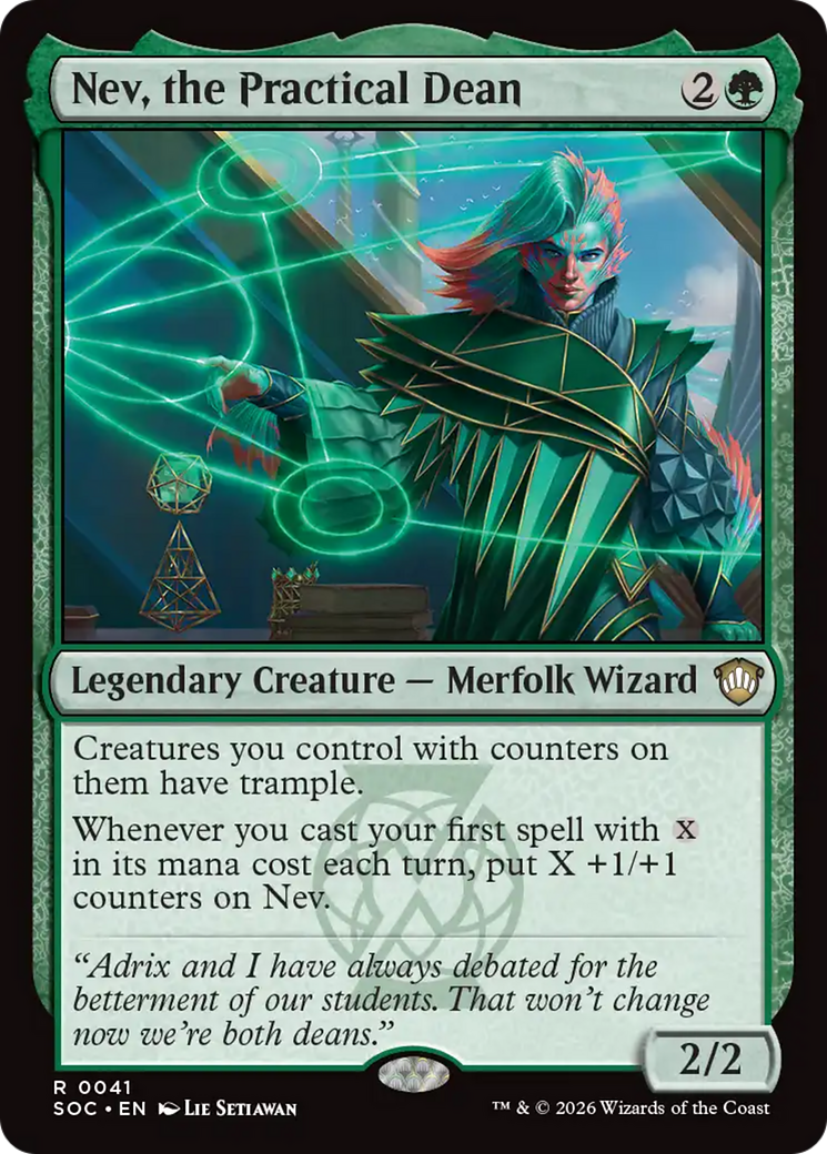 Nev, the Practical Dean [Secrets of Strixhaven Commander] | Magic Magpie