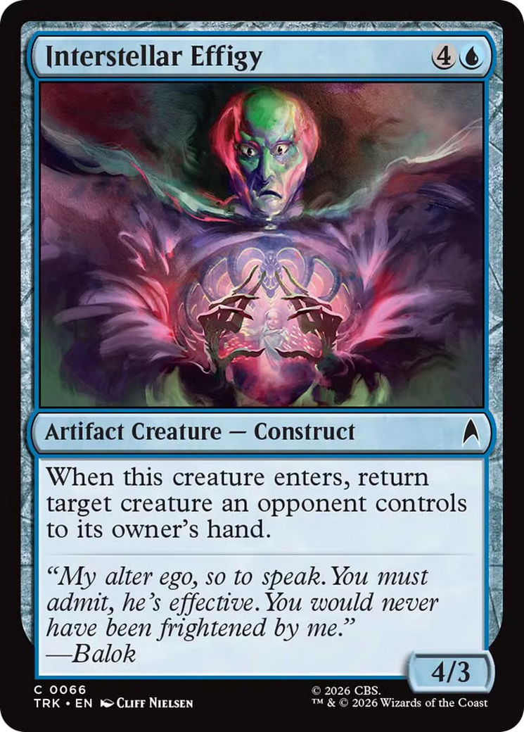 Interstellar Effigy [Star Trek] | Magic Magpie