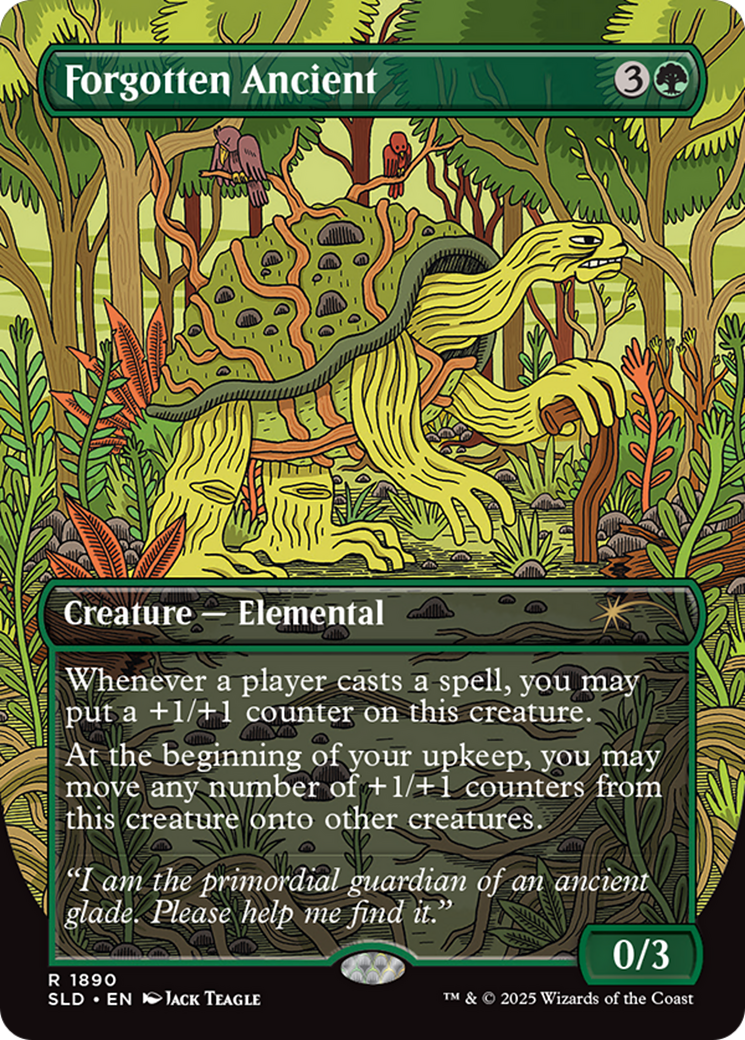 Forgotten Ancient (Rainbow Foil) [Secret Lair Drop Series] | Magic Magpie