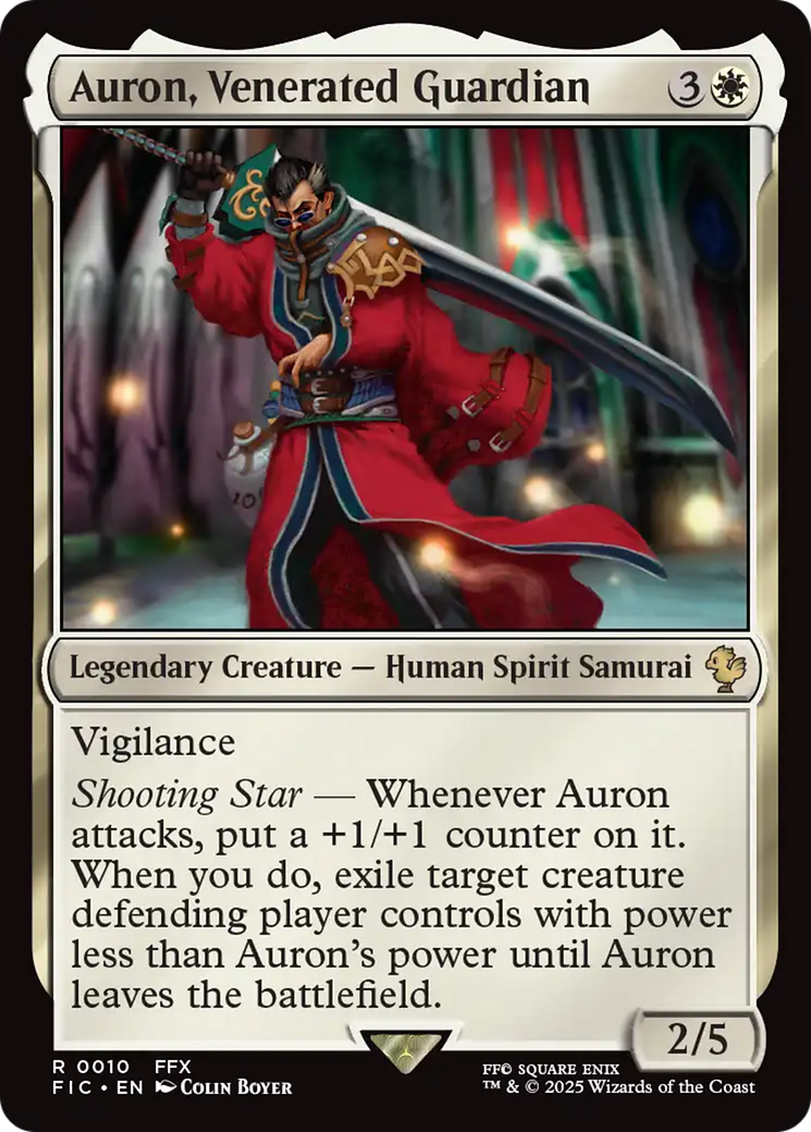 Auron, Venerated Guardian [FINAL FANTASY Commander] | Magic Magpie