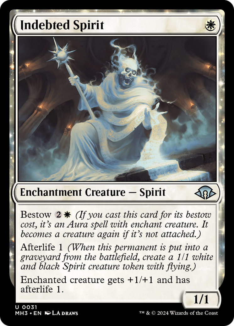 Indebted Spirit [Modern Horizons 3] | Magic Magpie