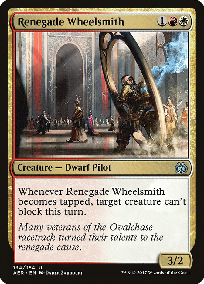 Renegade Wheelsmith [Aether Revolt] | Magic Magpie