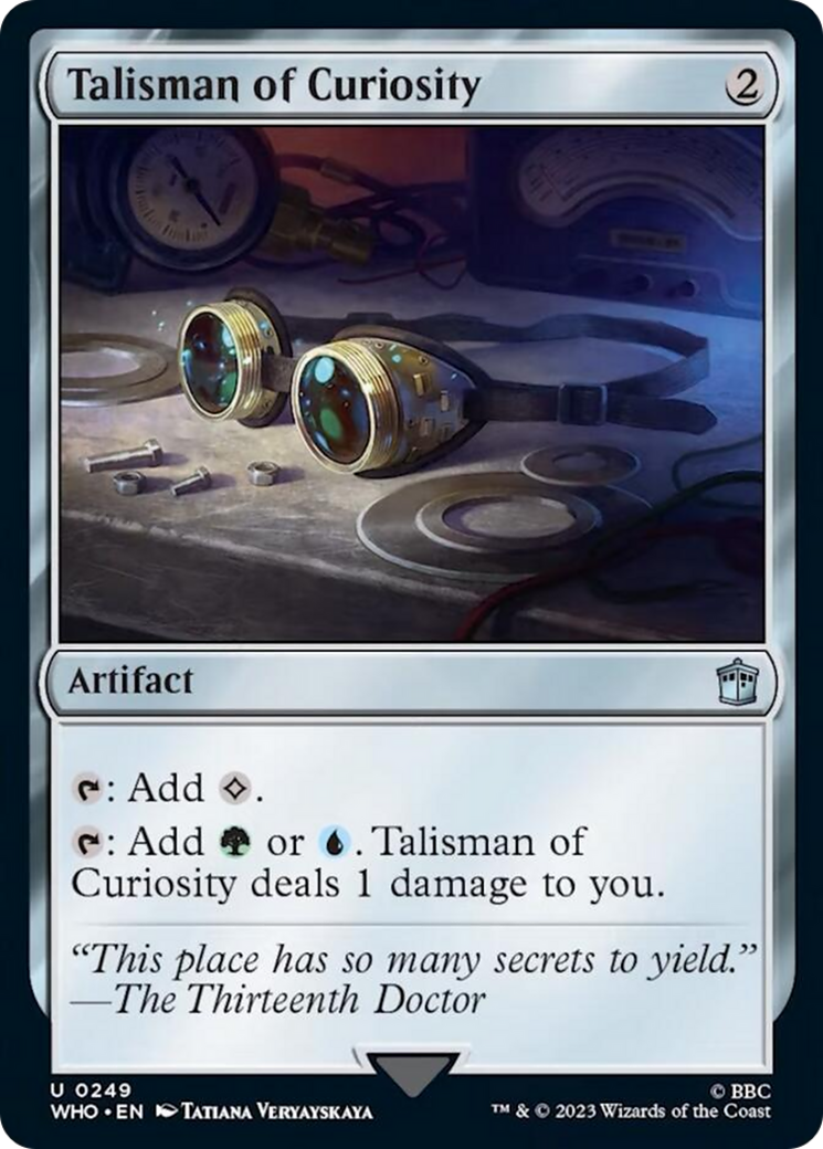 Talisman of Curiosity [Doctor Who] | Magic Magpie