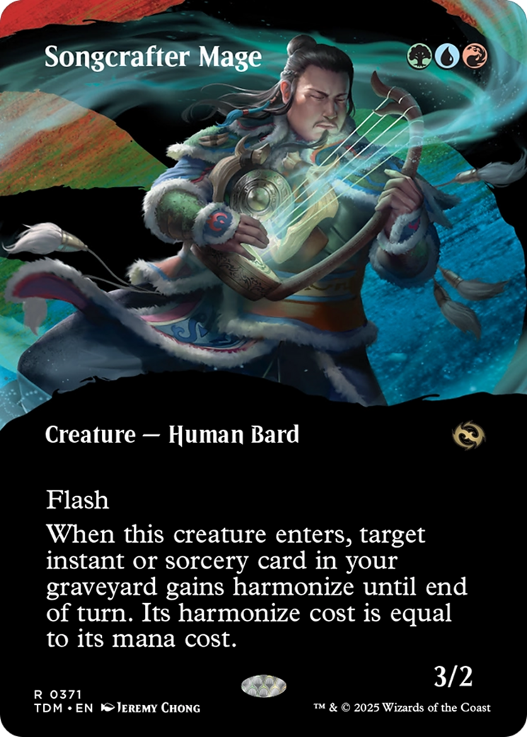 Songcrafter Mage (Borderless) [Tarkir: Dragonstorm] | Magic Magpie