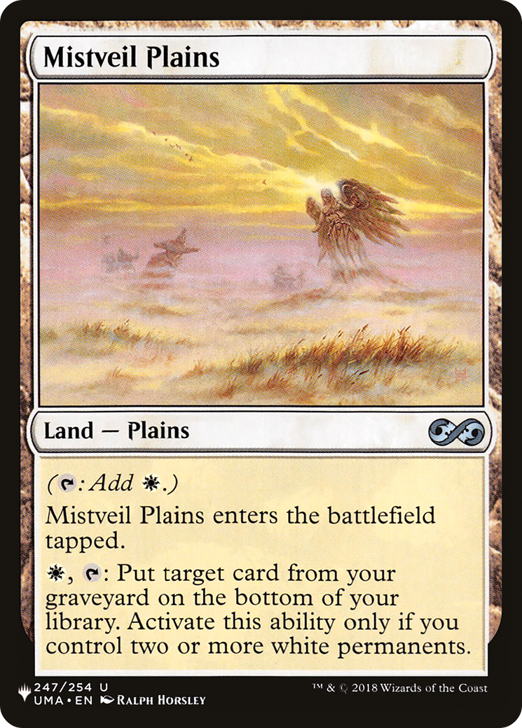 Mistveil Plains [The List] | Magic Magpie