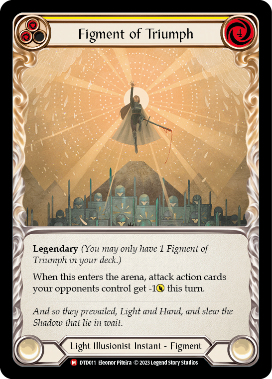 Figment of Triumph // Victoria, Archangel of Triumph [DTD011 //] (Dusk Till Dawn) | Magic Magpie