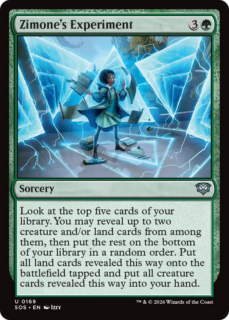 Zimone's Experiment [Secrets of Strixhaven] | Magic Magpie