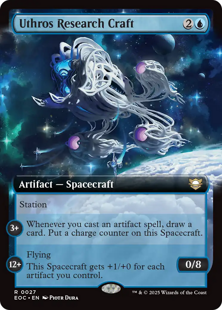 Uthros Research Craft (Extended Art) [Edge of Eternities Commander] | Magic Magpie