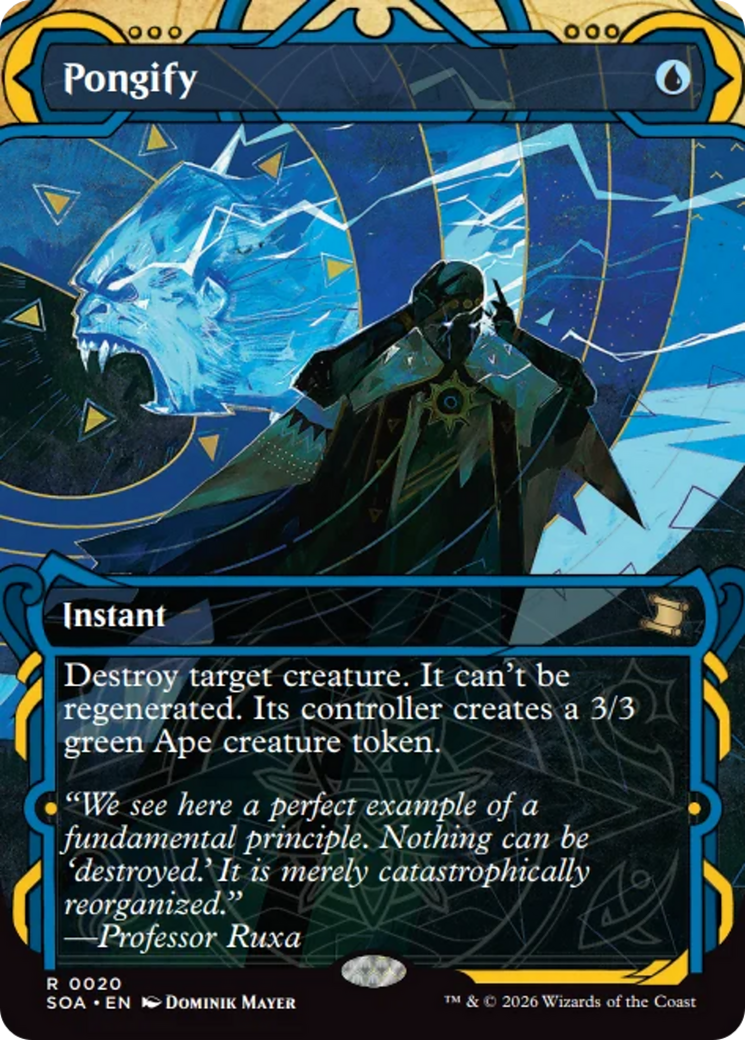 Pongify [Secrets of Strixhaven: Mystical Archive] | Magic Magpie
