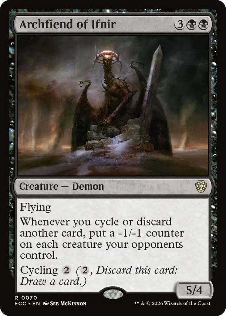 Archfiend of Ifnir [Lorwyn Eclipsed Commander] | Magic Magpie