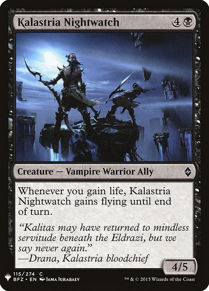Kalastria Nightwatch [Mystery Booster] | Magic Magpie