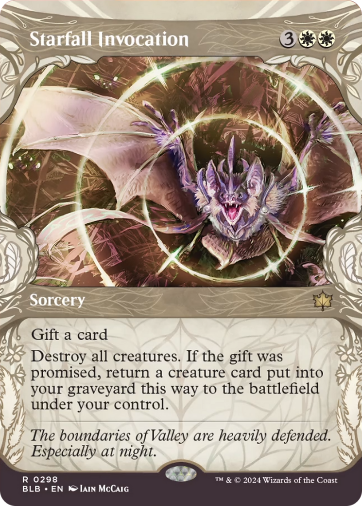 Starfall Invocation (Showcase) [Bloomburrow] | Magic Magpie