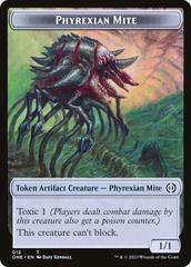 Phyrexian Mite (012) // Drone Double-Sided Token [Phyrexia: All Will Be One Tokens] | Magic Magpie