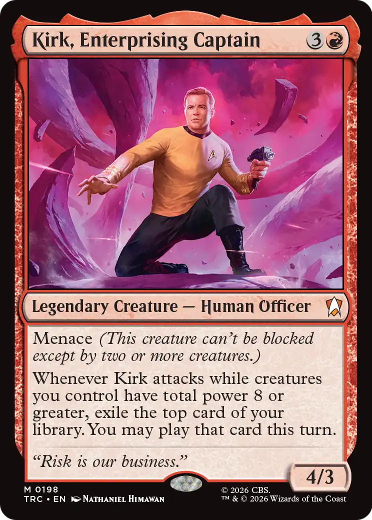 Kirk, Enterprising Captain [Star Trek Commander] | Magic Magpie