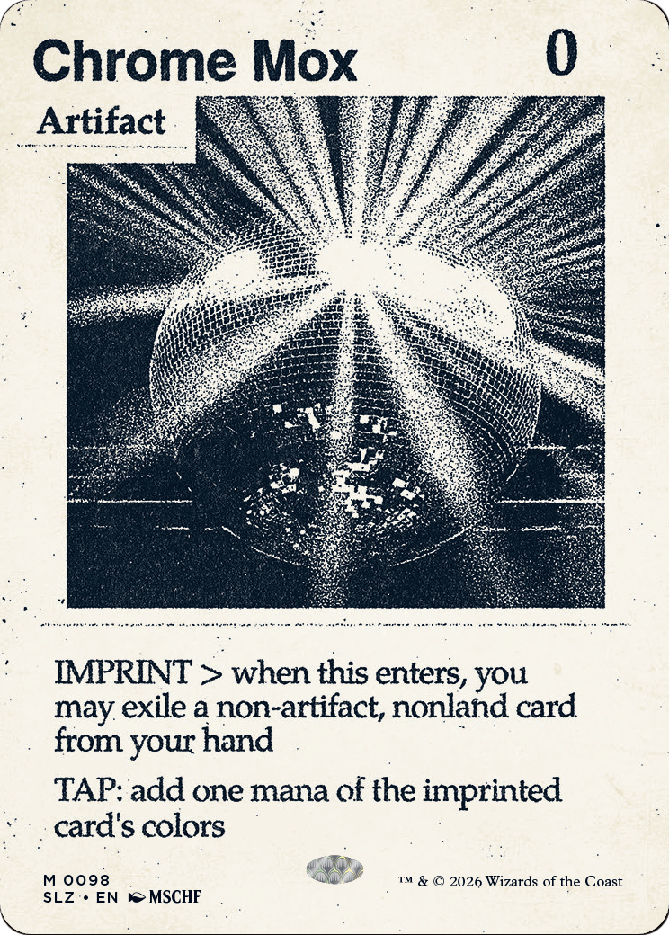 Chrome Mox (0098) [Secret Lair x MSCHF: The Zeta Set] | Magic Magpie