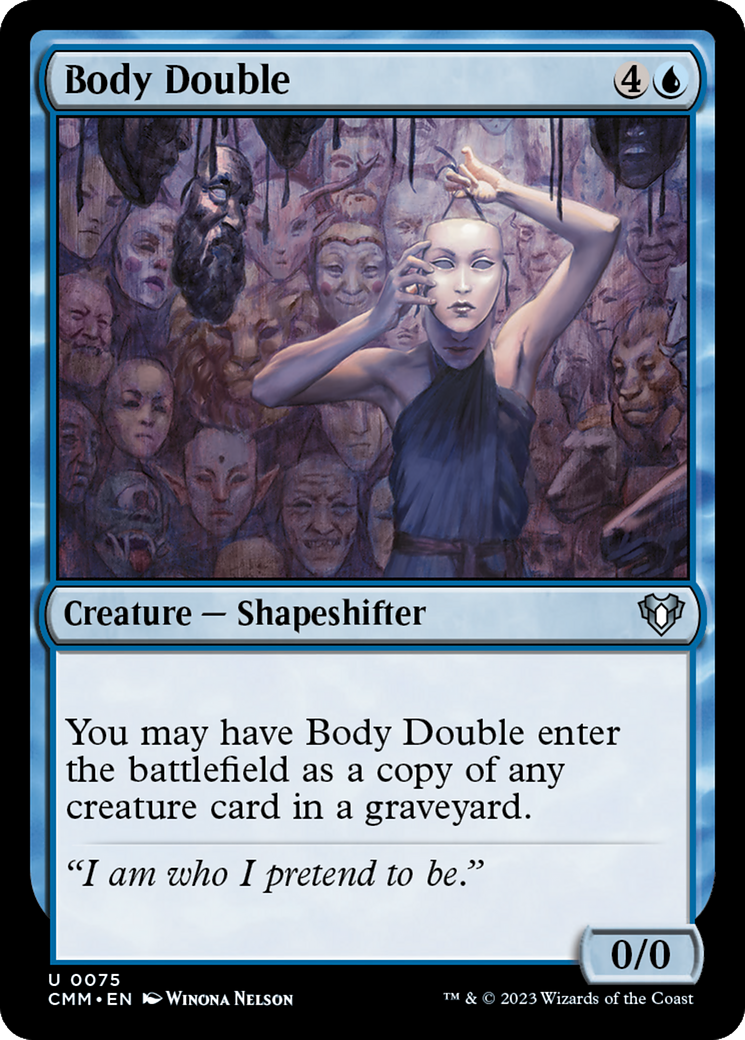 Body Double [Commander Masters] | Magic Magpie