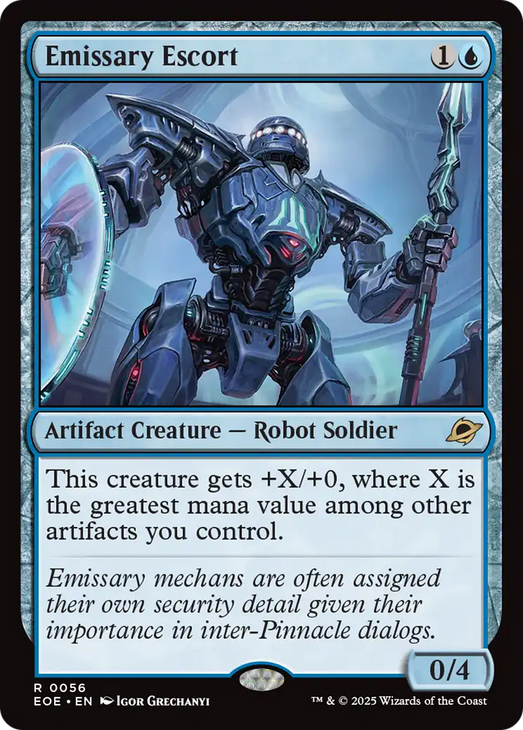 Emissary Escort [Edge of Eternities] | Magic Magpie