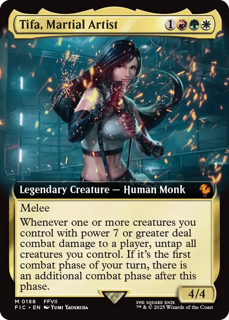 Tifa, Martial Artist (Extended Art) [FINAL FANTASY Commander] | Magic Magpie
