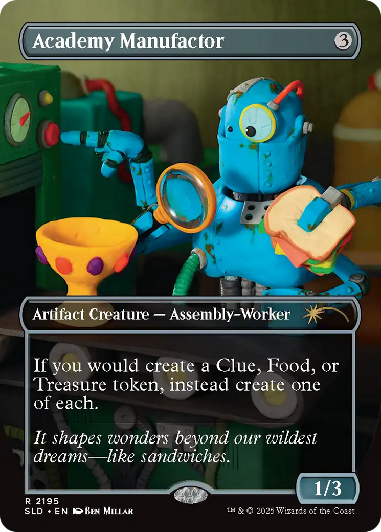 Academy Manufactor (Rainbow Foil) [Secret Lair Drop Series] | Magic Magpie