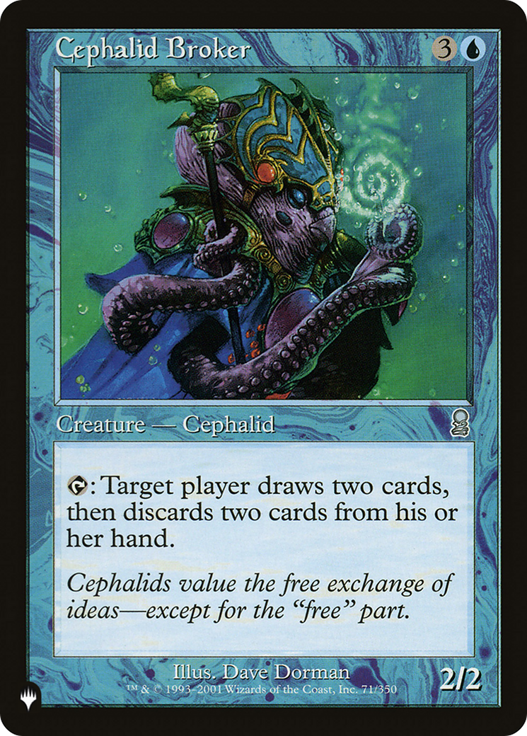 Cephalid Broker [The List] | Magic Magpie