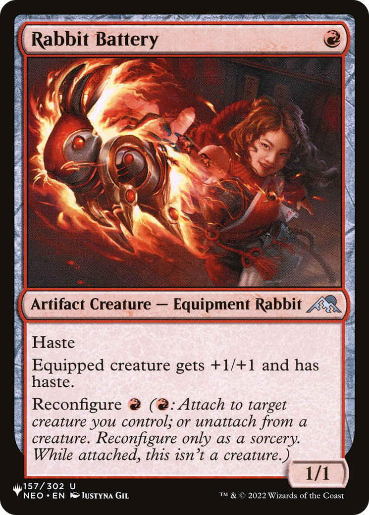 Rabbit Battery [The List Reprints] | Magic Magpie