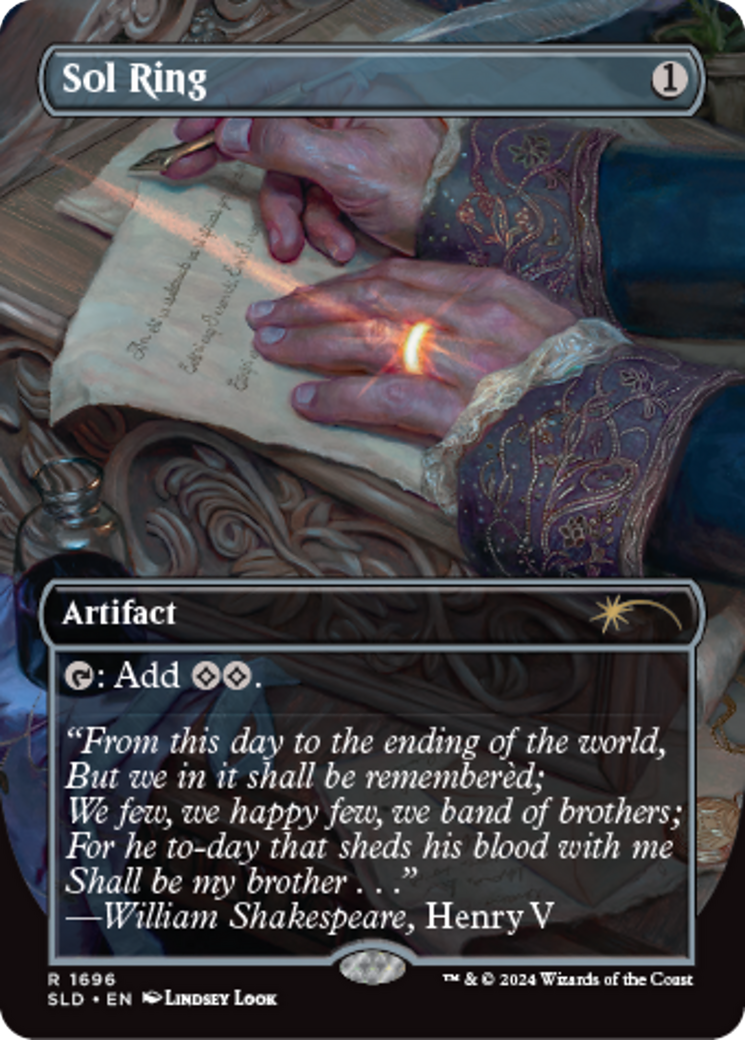 Sol Ring (1696) [Secret Lair: Sheldon's Spellbook] | Magic Magpie