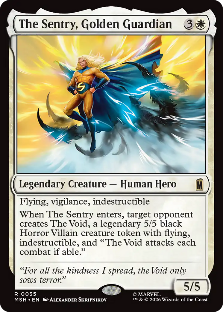The Sentry, Golden Guardian [Marvel Super Heroes] | Magic Magpie
