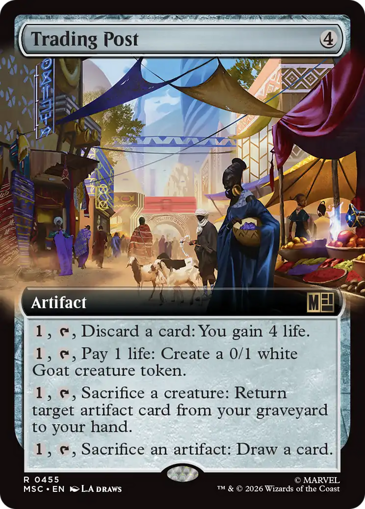 Trading Post (Extended Art) [Marvel Super Heroes Commander] | Magic Magpie