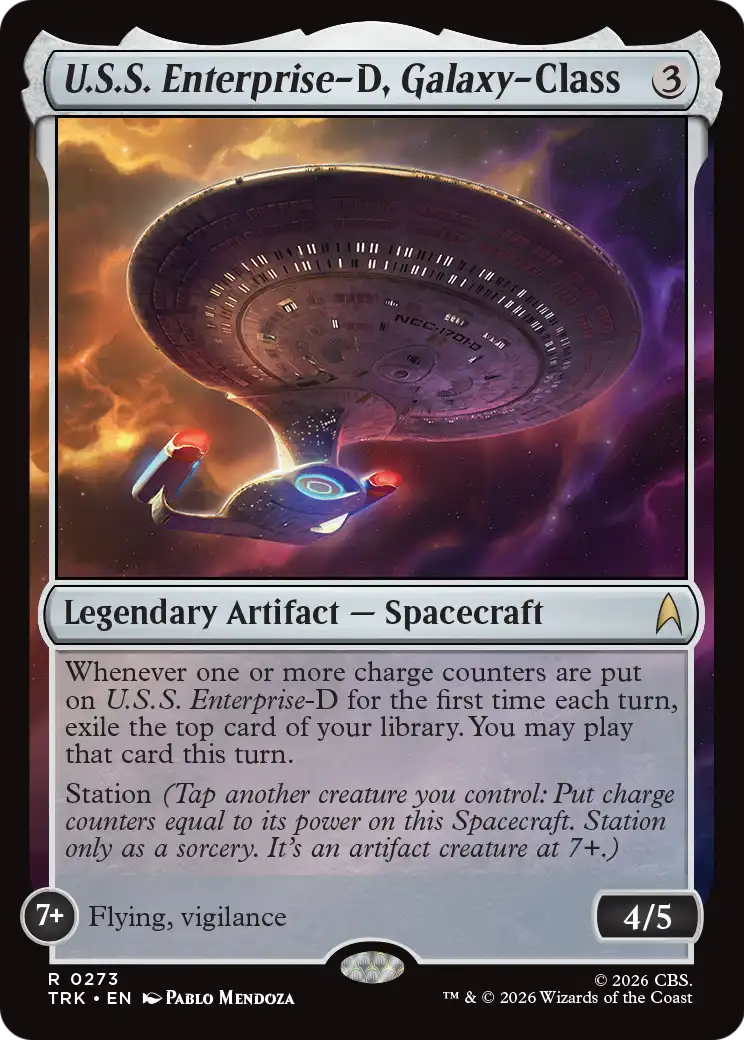 U.S.S. Enterprise-D, Galaxy-Class [Star Trek] | Magic Magpie
