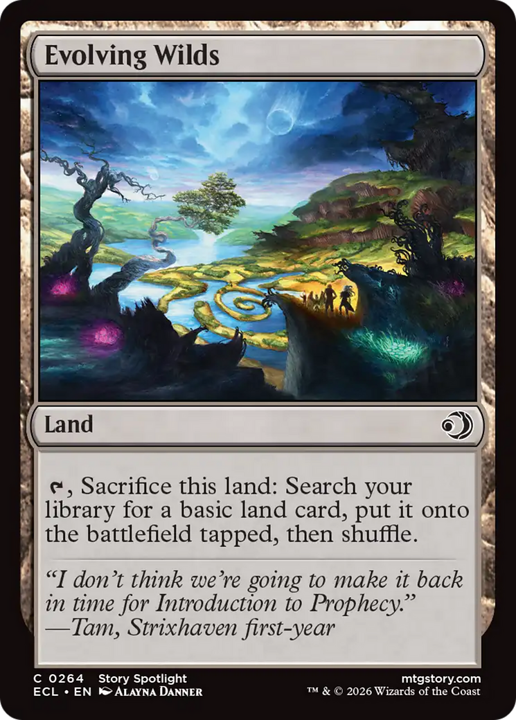 Evolving Wilds [Lorwyn Eclipsed] | Magic Magpie