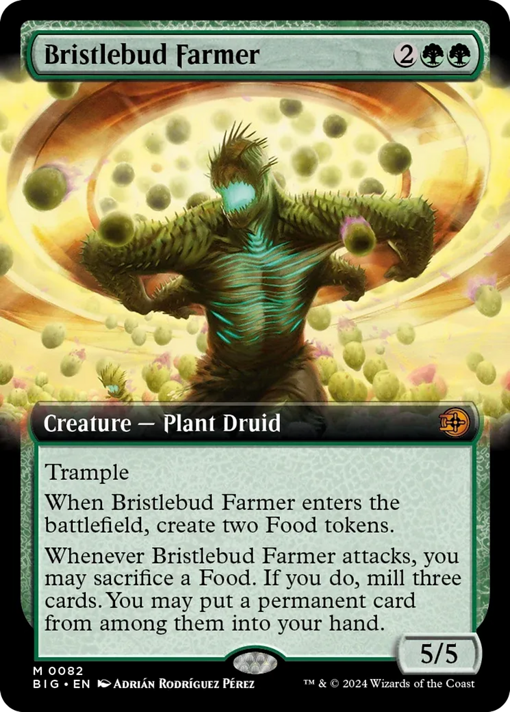 Bristlebud Farmer (Extended Art) [Outlaws of Thunder Junction: The Big Score] | Magic Magpie