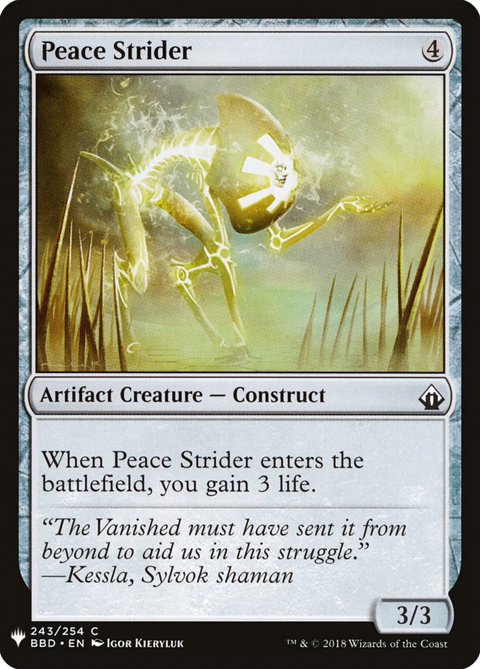 Peace Strider [Mystery Booster] | Magic Magpie