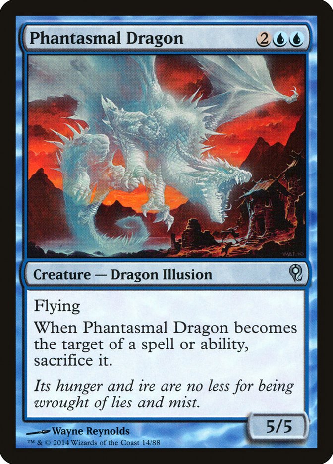 Phantasmal Dragon [Duel Decks: Jace vs. Vraska] | Magic Magpie