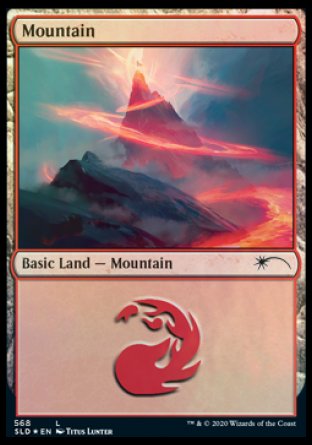 Mountain (Spellcasting) (568) [Secret Lair Drop Promos] | Magic Magpie