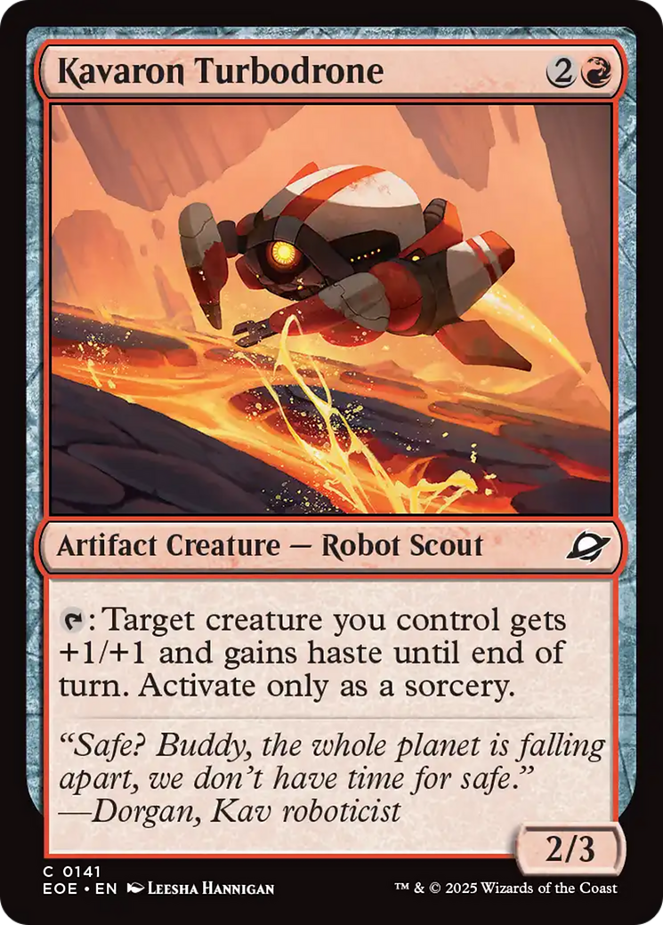 Kavaron Turbodrone [Edge of Eternities] | Magic Magpie