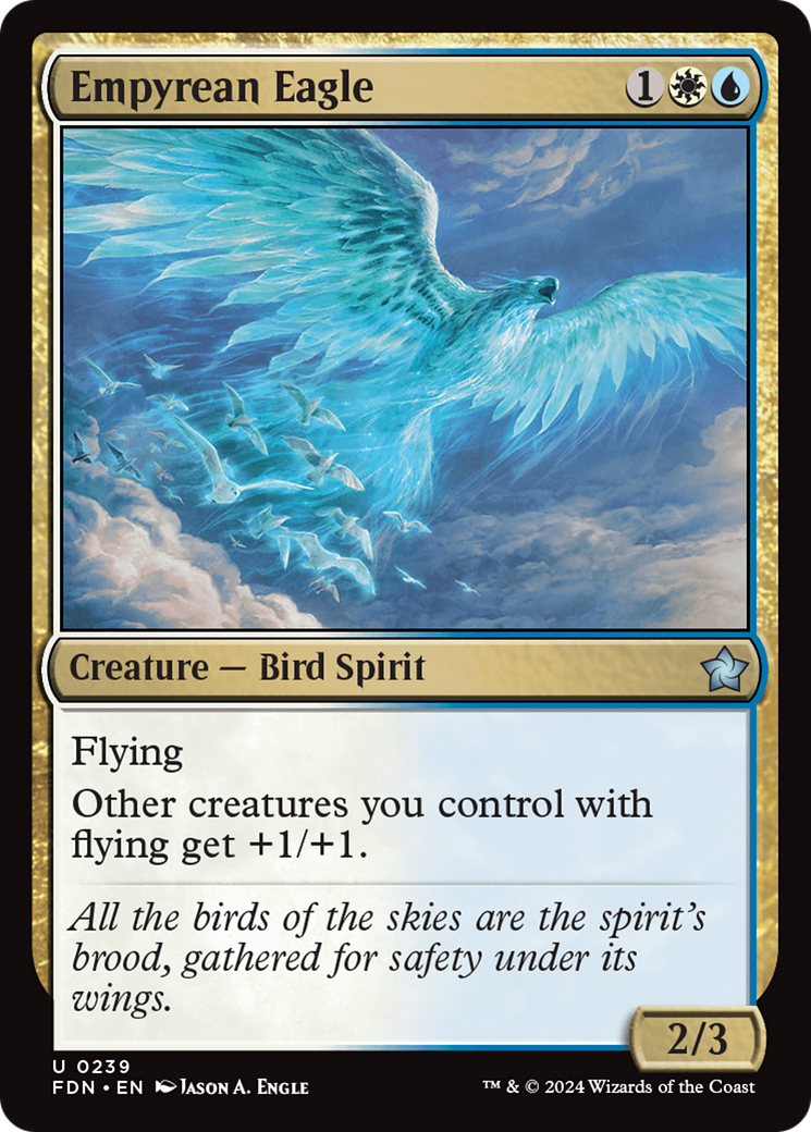 Empyrean Eagle [Foundations] | Magic Magpie