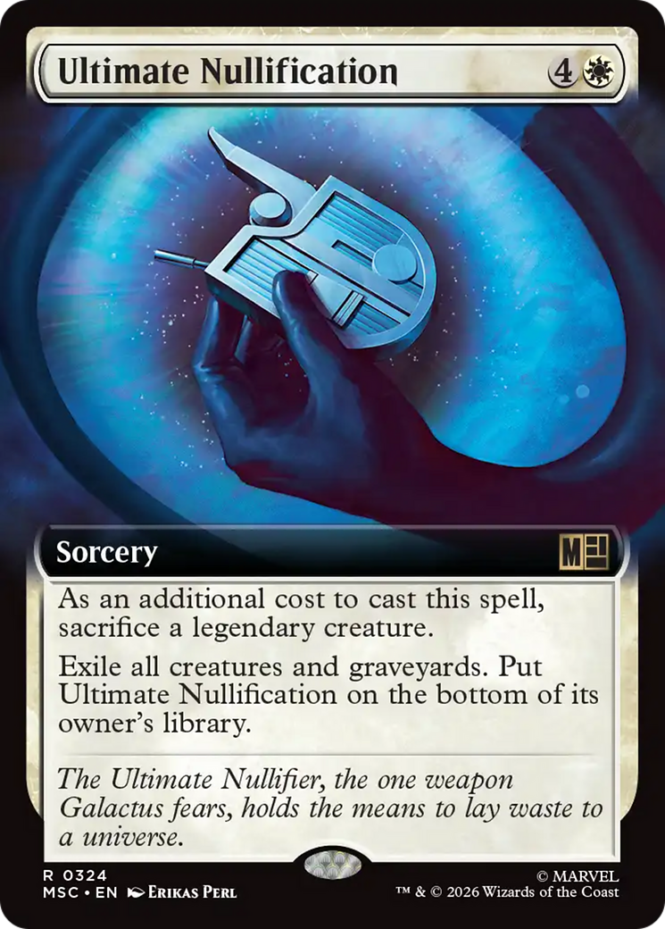 Ultimate Nullification (Extended Art) [Marvel Super Heroes Commander] | Magic Magpie