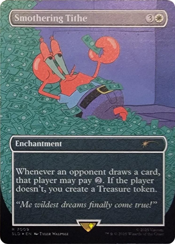 Smothering Tithe (7009) (Rainbow Foil) [Secret Lair Drop Series] | Magic Magpie