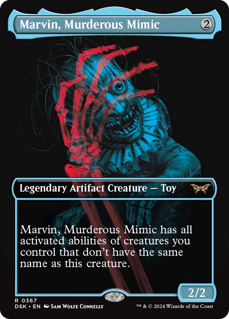 Marvin, Murderous Mimic (Showcase) [Duskmourn: House of Horror] | Magic Magpie