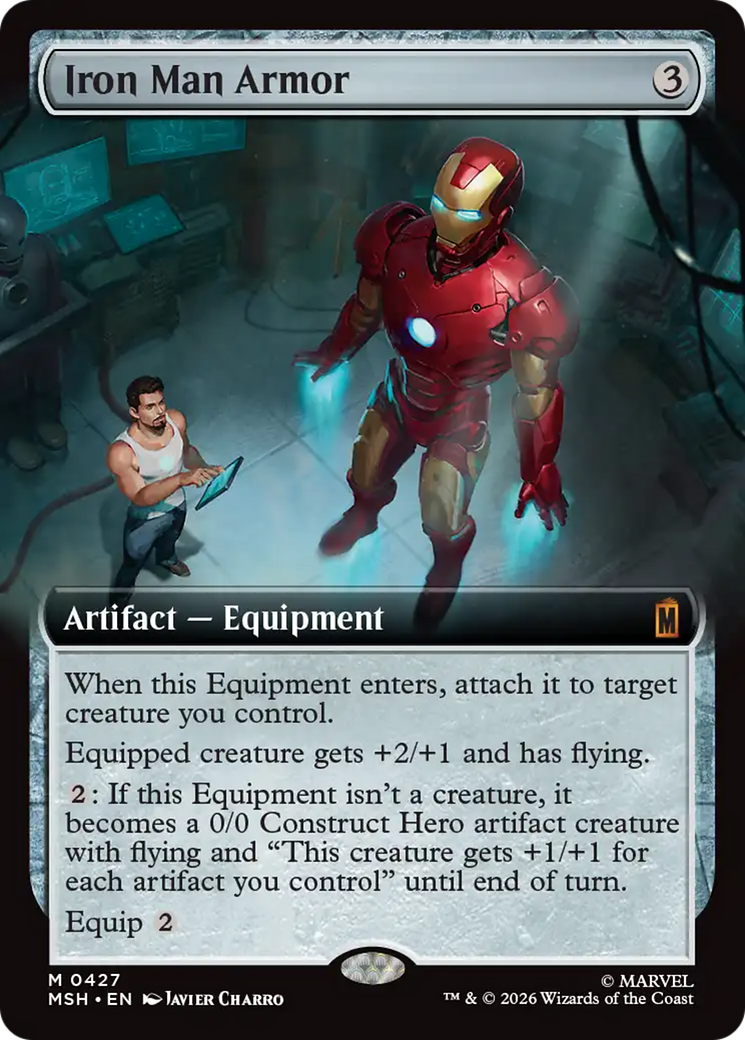 Iron Man Armor (Extended Art) [Marvel Super Heroes] | Magic Magpie