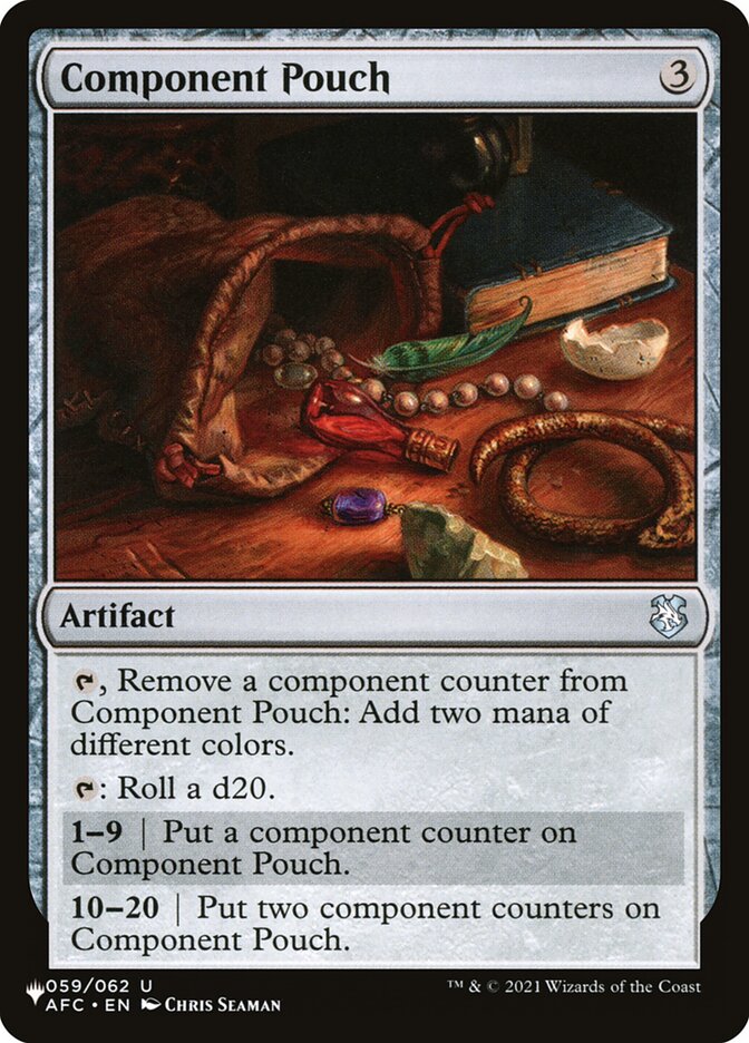 Component Pouch [The List] | Magic Magpie