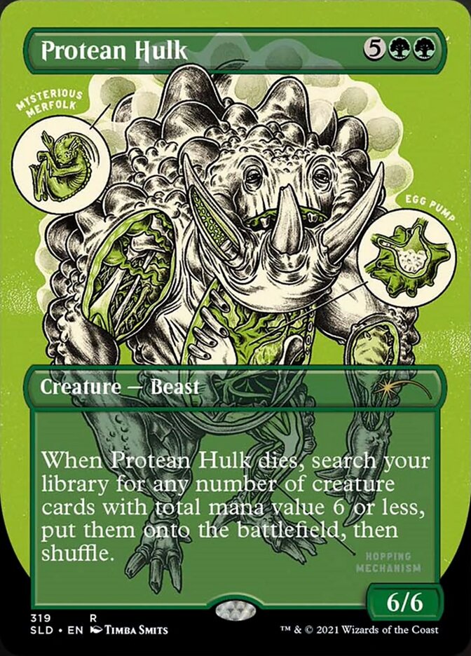 Protean Hulk (Borderless) [Secret Lair Drop Series] | Magic Magpie