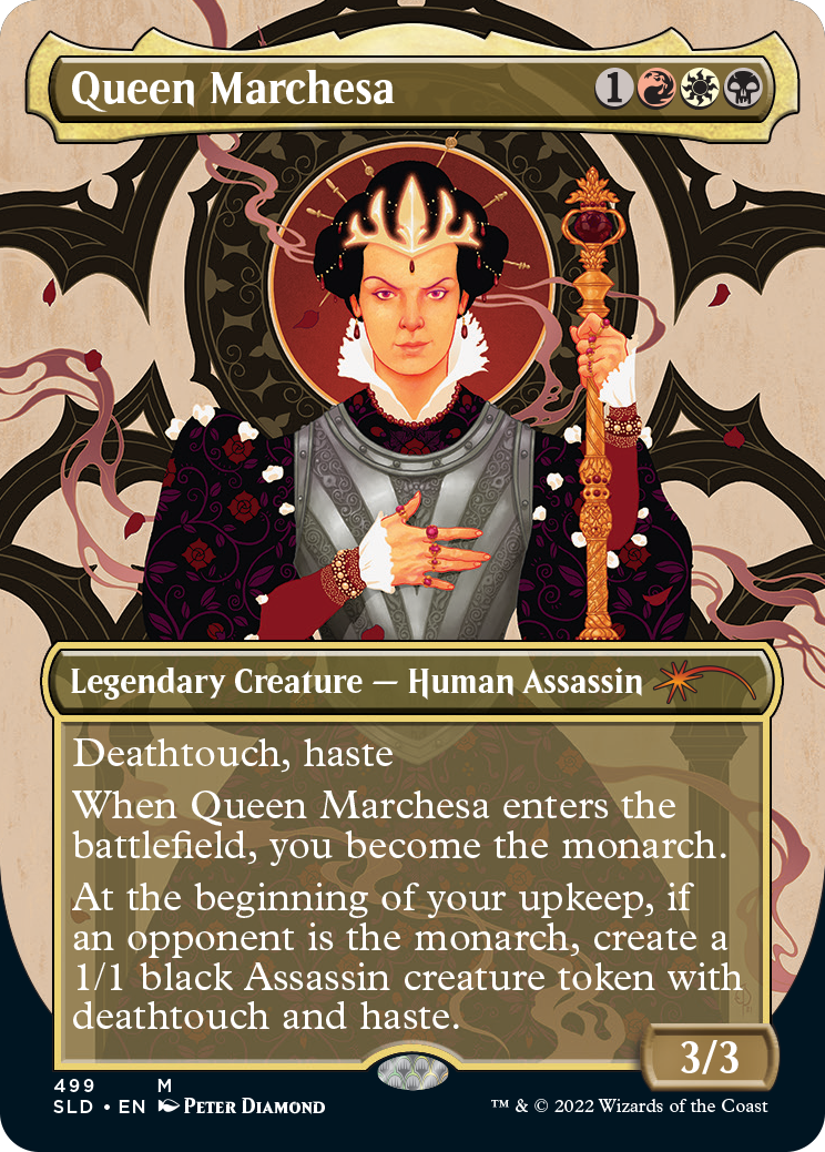 Queen Marchesa (Borderless) [Secret Lair Drop Series] | Magic Magpie